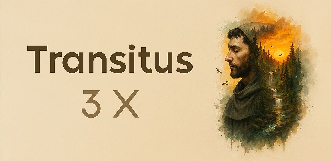 Transitus i Odpust św. Franciszka grafika