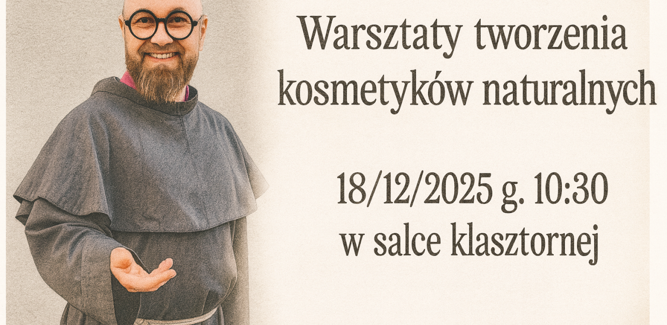 Grafika Spotkanie z o. Tomaszem Tęgowskim