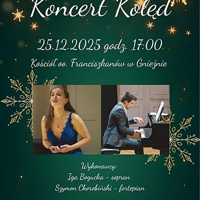 Koncert kolęd grafika