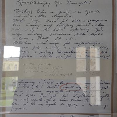 Jubileusz o. Zygmunta Kraczyńskiego grafika