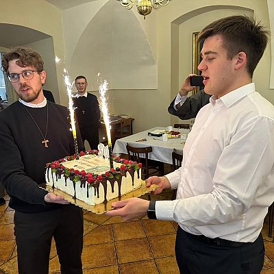 Jubileusz o. Zygmunta Kraczyńskiego grafika