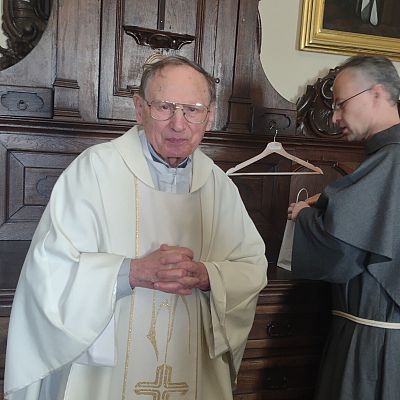 Jubileusz o. Zygmunta Kraczyńskiego grafika